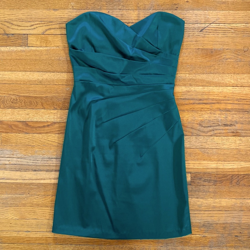 Strapless Satin Dress Size Small/XS
